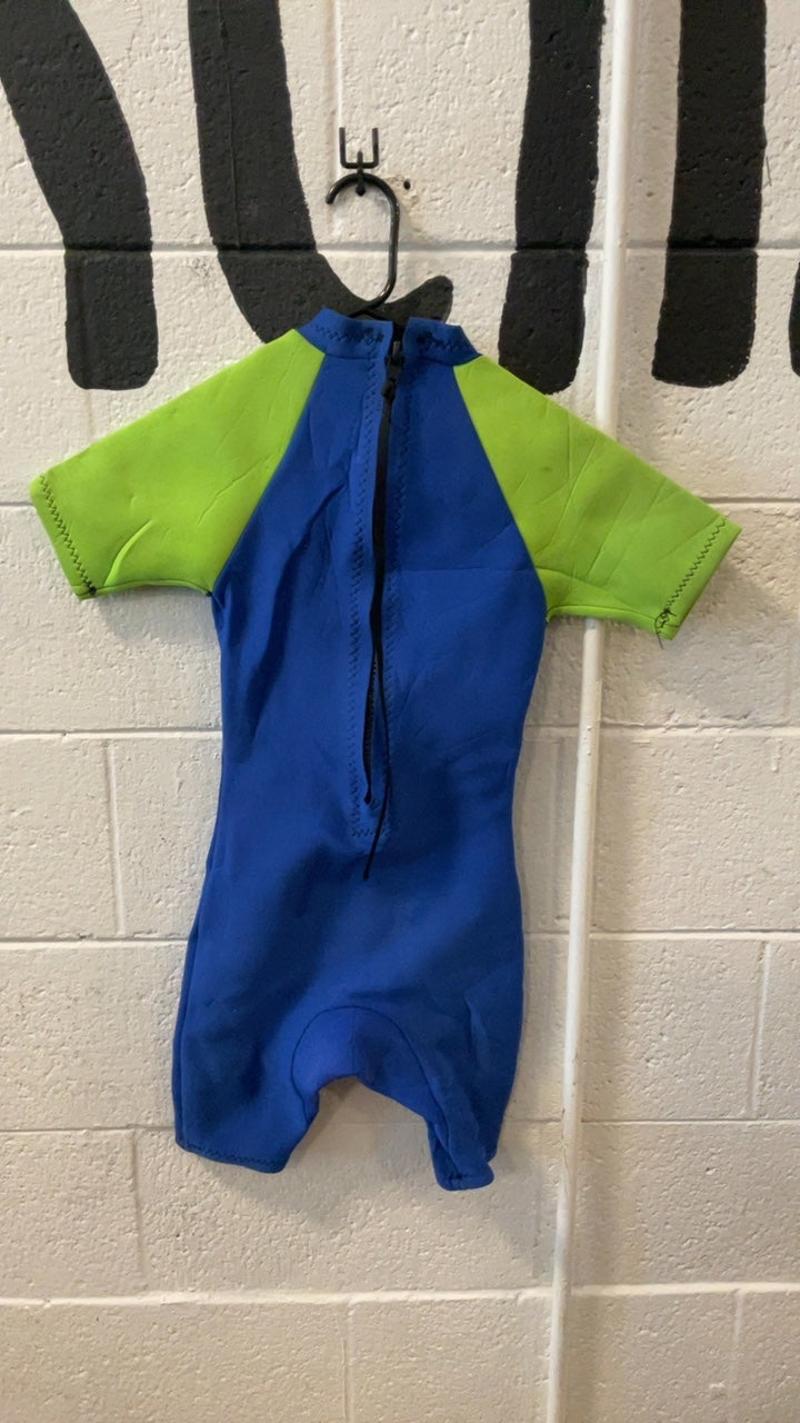Unknown Wetsuit (Springsuit) Youth M Blue/Green
