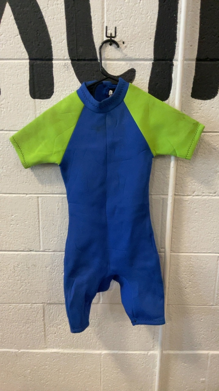 Unknown Wetsuit (Springsuit) Youth M Blue/Green