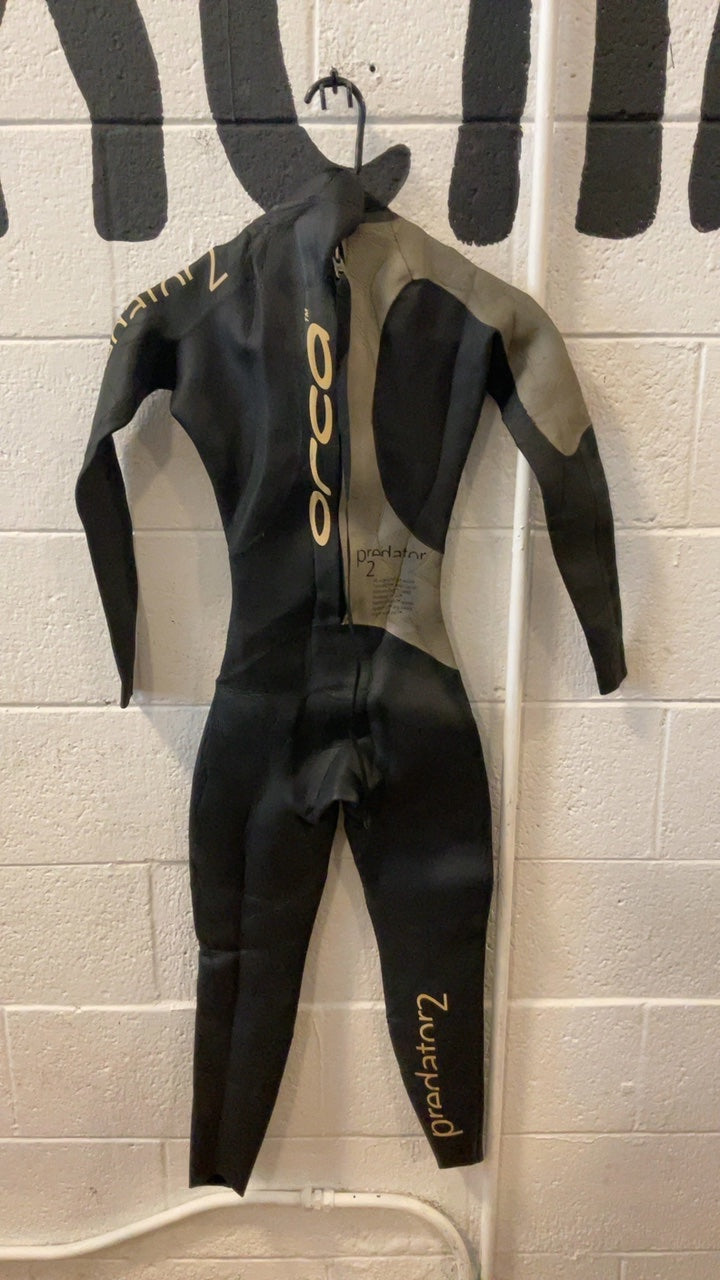 Orca Wetsuit Youth M Black/Grey Predator 2