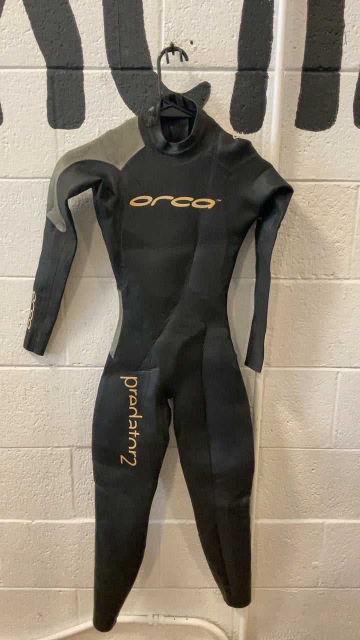 Orca Wetsuit Youth M Black/Grey Predator 2