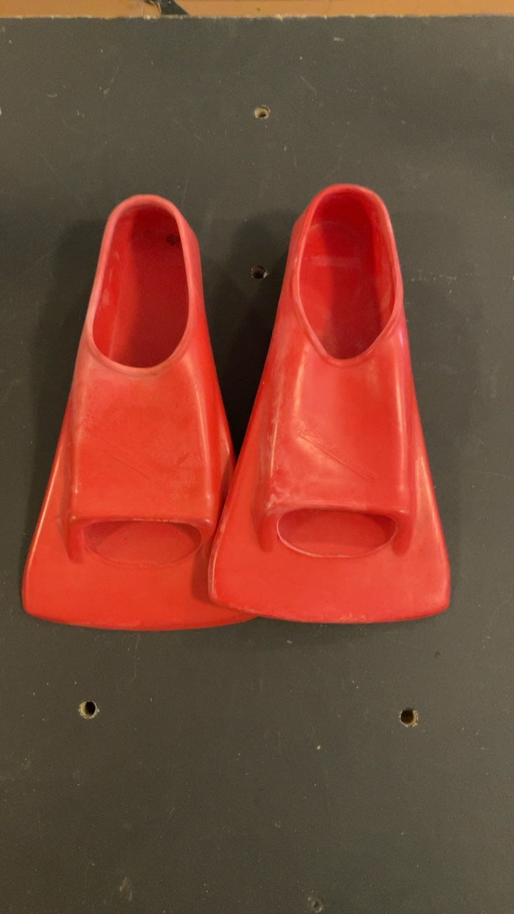 Zoomers Fins 7.5-8.5 Red