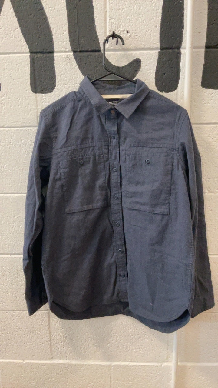 REI Campwell Longsleeve (Button-Up) M Blue
