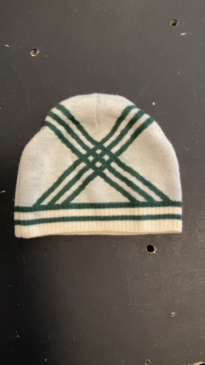 Adidas Hat (Beanie) White/Green