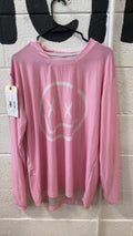 Numbskull Longsleeve Sport L Pink Smiley