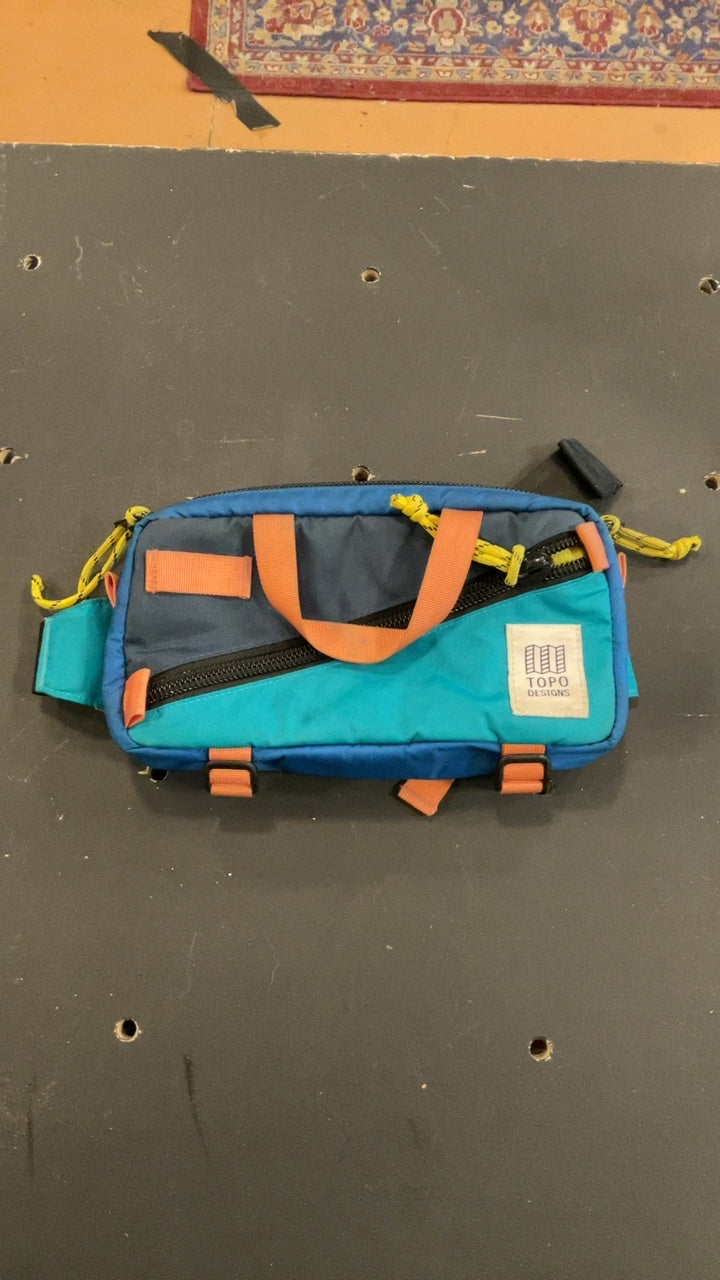 Topo Designs Waistpack S Blue