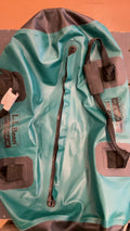 LL Bean Duffel Bag 40L Green WaterProof Zip