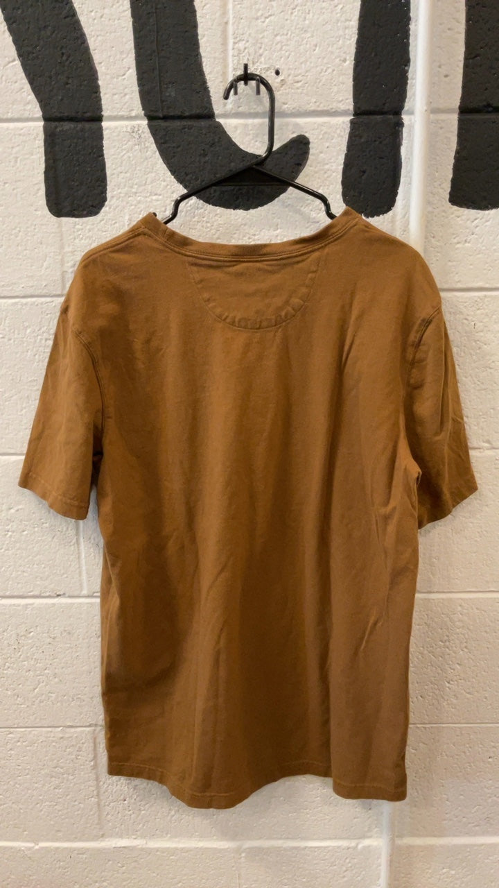 Duluth Trading Co Shirt M Brown