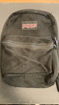 Jansport Backpack Black Mesh