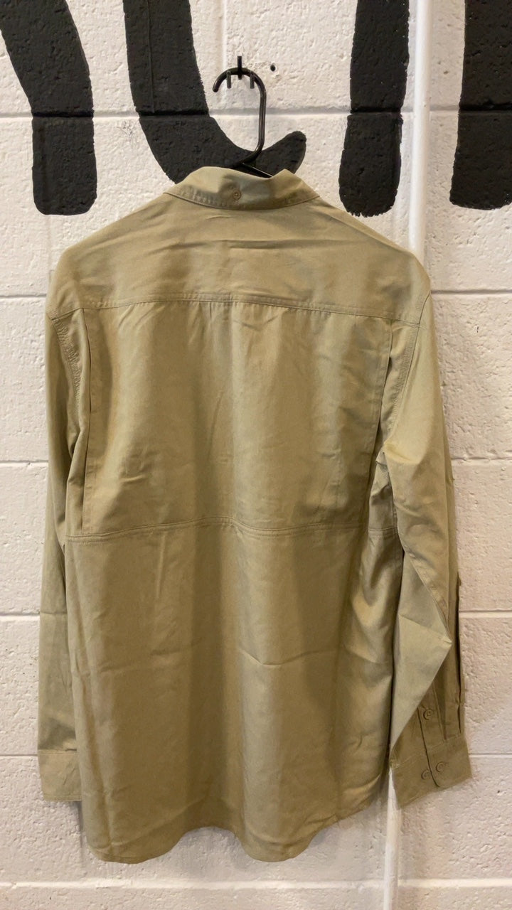 Wrangler Longsleeve (Button-Up) M Tan