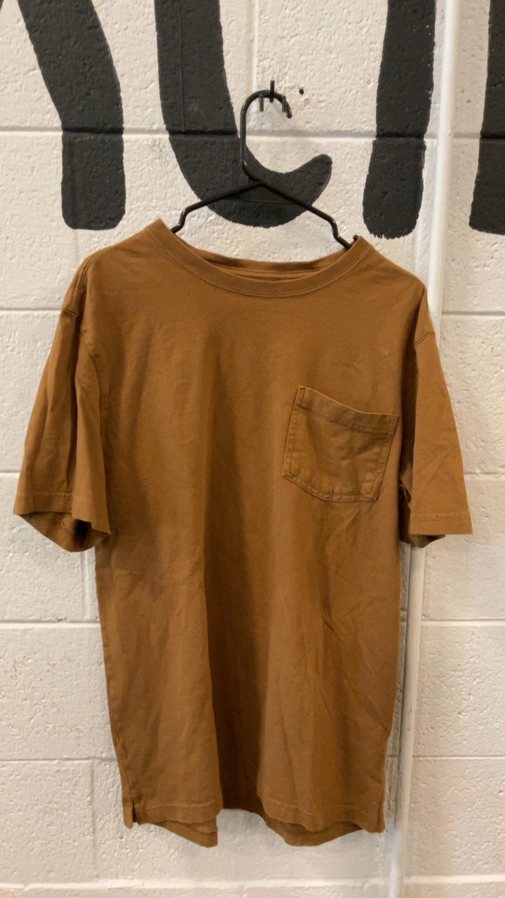 Duluth Trading Co Shirt M Brown