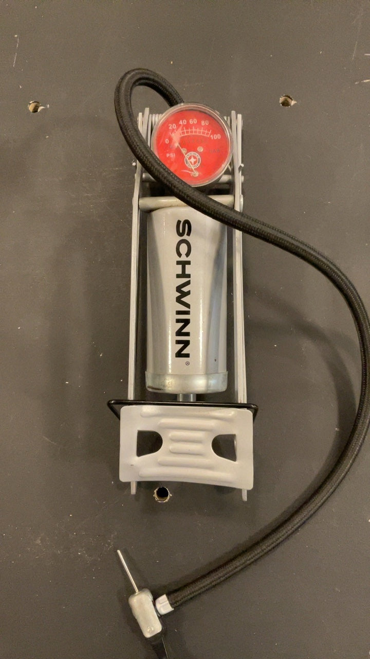Schwinn Foot Pump Grey
