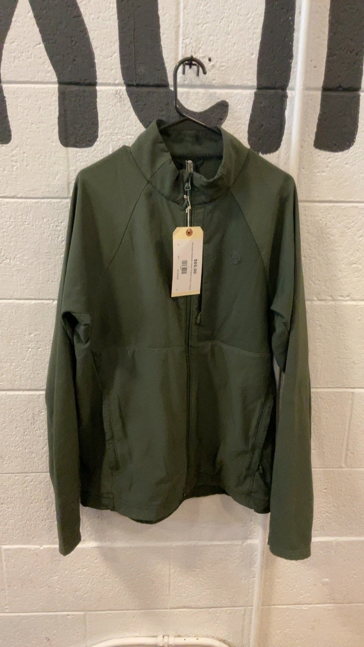 Mountain Hardwear Jacket (Fleece Lined) L Green
