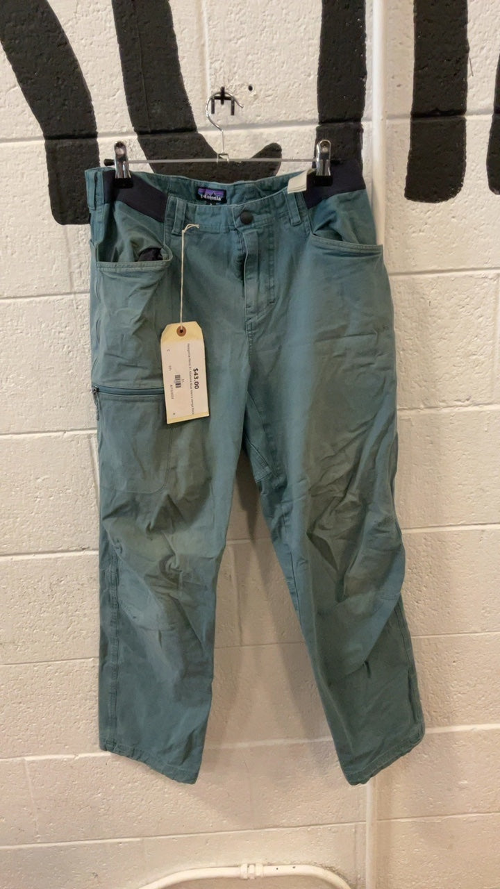 Patagonia Pants 31 Abalone Blue Men's Venga Rock