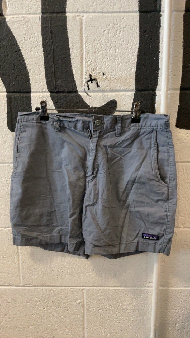 Patagonia Lightweight All-Wear Hemp Shorts 32 Blue