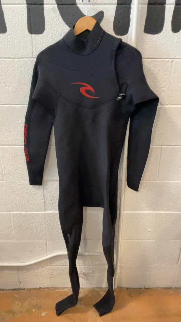 Ripcurl E-Bomb Pro+ 4/3mm Wetsuit XLT Black
