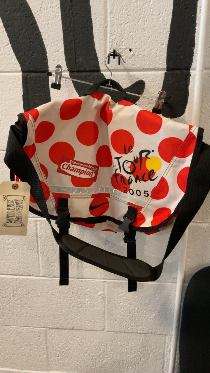 Supermarche Champion Bag (Messenger) Red Poke-a-dot