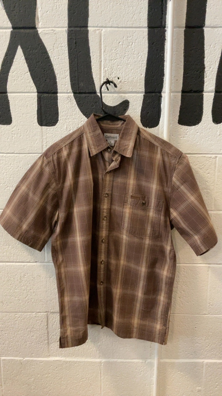 Carhartt Short Sleeve (Button Up) M Flannel