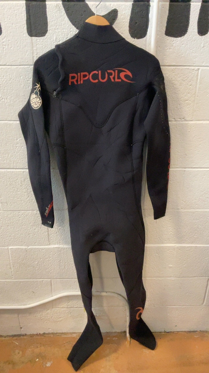 Ripcurl E-Bomb Pro+ 4/3mm Wetsuit XLT Black