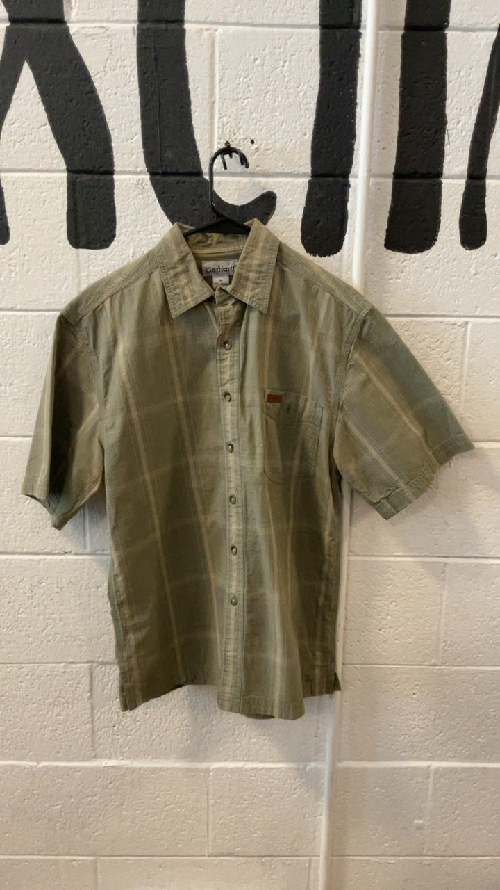 Carhartt Short Sleeve (Button Up) M Flannel