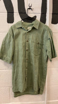 Cabela's Short Sleeve (Button Up) M Green