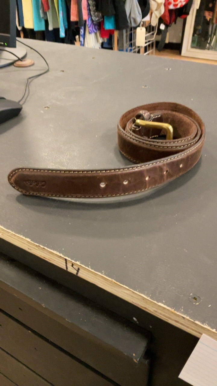 Cabela's Belt Brown Leather
