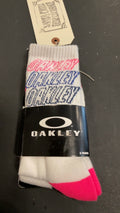 Oakley Socks M White/Pink/Black