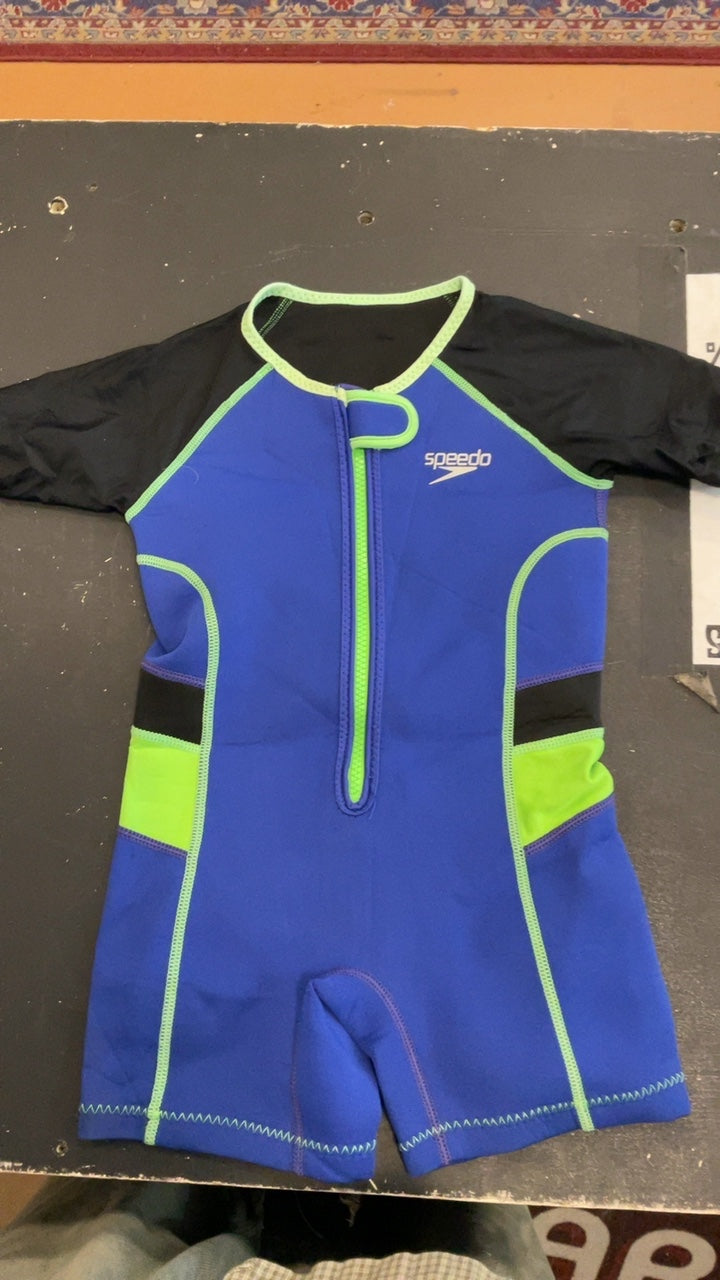 Speedo Wetsuit Infant Blue/Green/Black