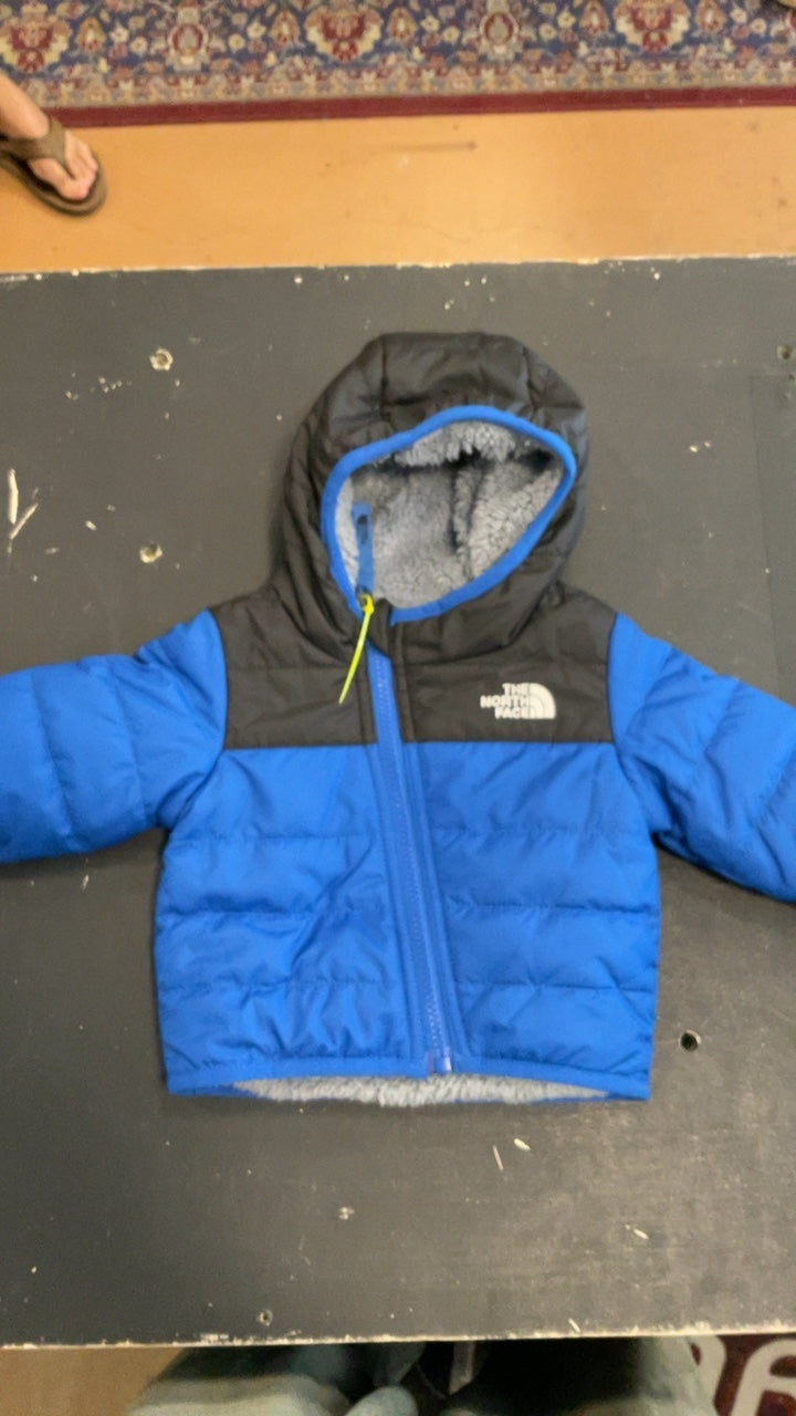 The North Face Down Jacket Infant S Blue/Black