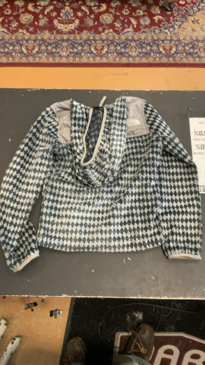 The North Face Jacket s Grey Checkers