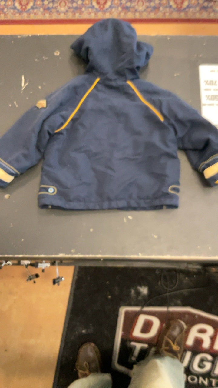 Pacific Trail Jacket Yough S Yellow/Blue