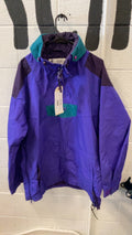 Columbia Jacket L Purple/ Green Shell