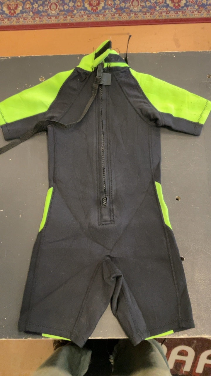 Deep See Wetsuit Youth XS Gren/Black