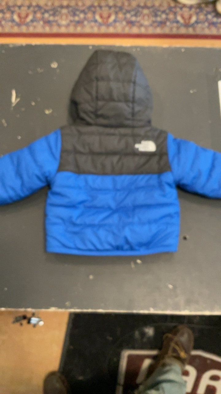 The North Face Down Jacket Infant S Blue/Black