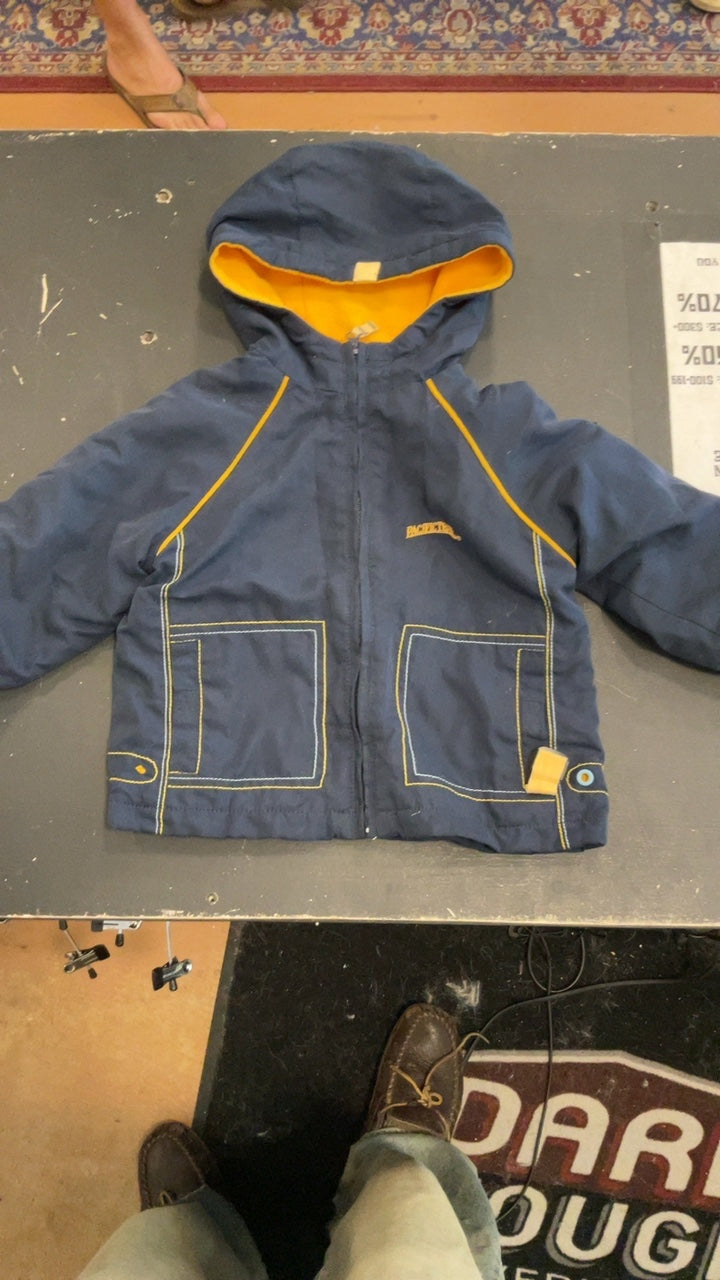 Pacific Trail Jacket Yough S Yellow/Blue