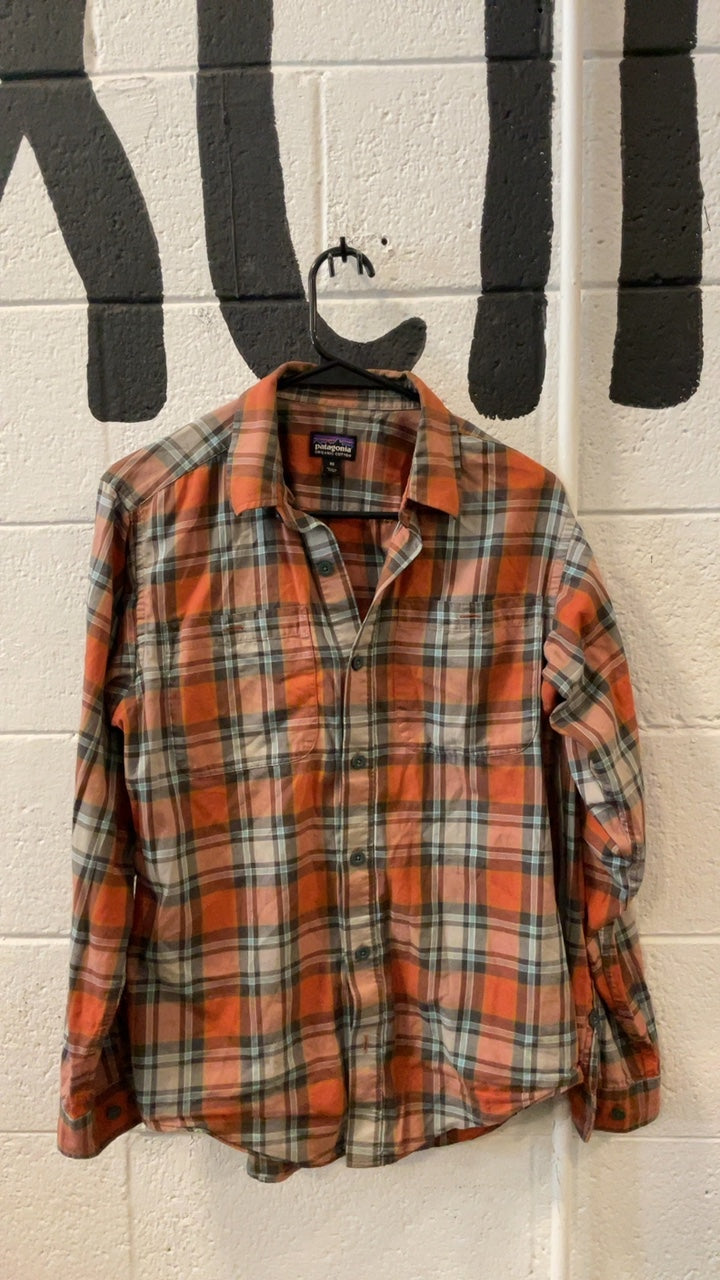 Patagonia Flannel XS Grazing: Tuber Tan