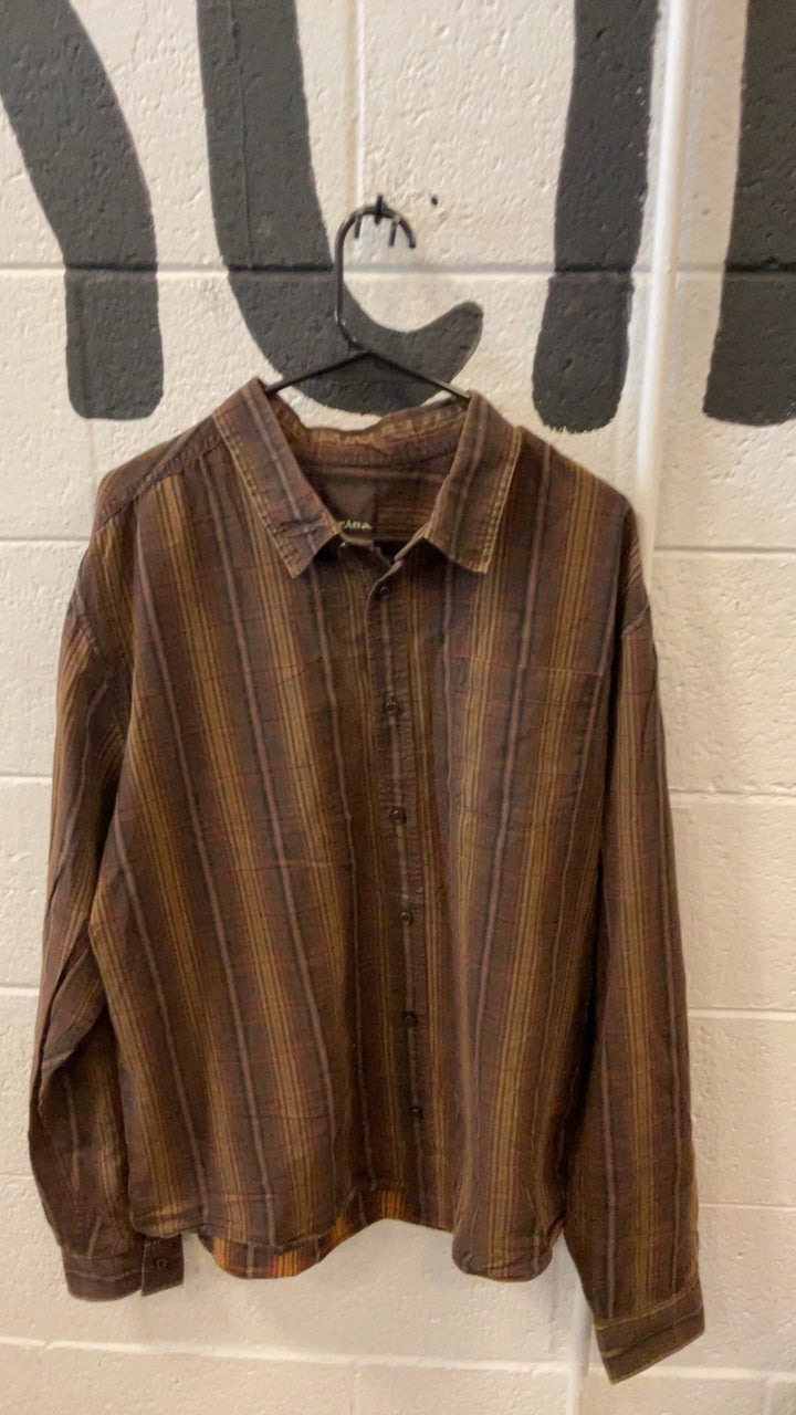 Prana Longsleeve (Button-Up) XL Yellow