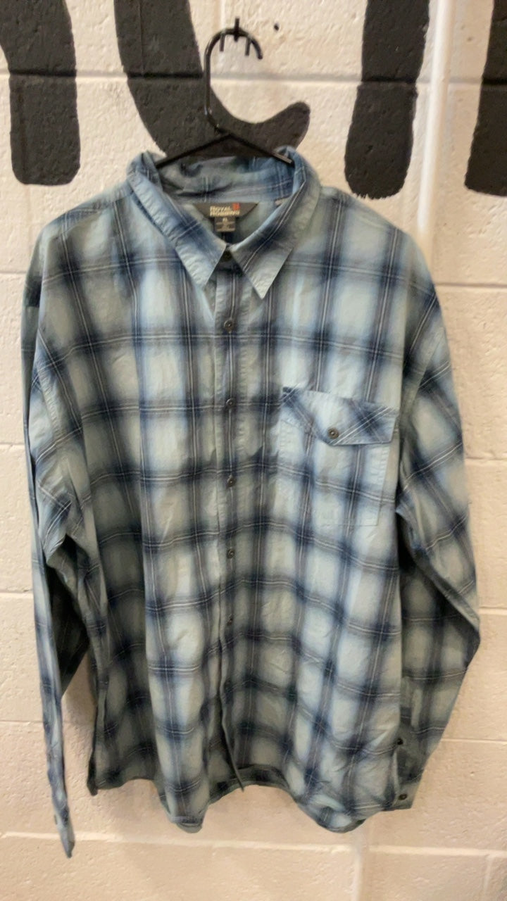 Royal Robins Longsleeve (Button-Up) XL Blue Flannel
