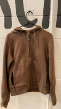 Mountain Hardwear Hoodie (Full Zip) W M Brown Yellow