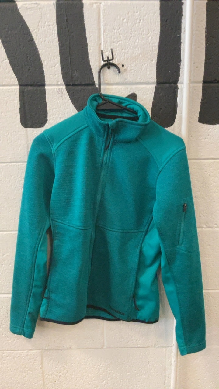 Solstice Outdoor Fleece Jacket (Full-Zip) (No Hood) W's S/M Green