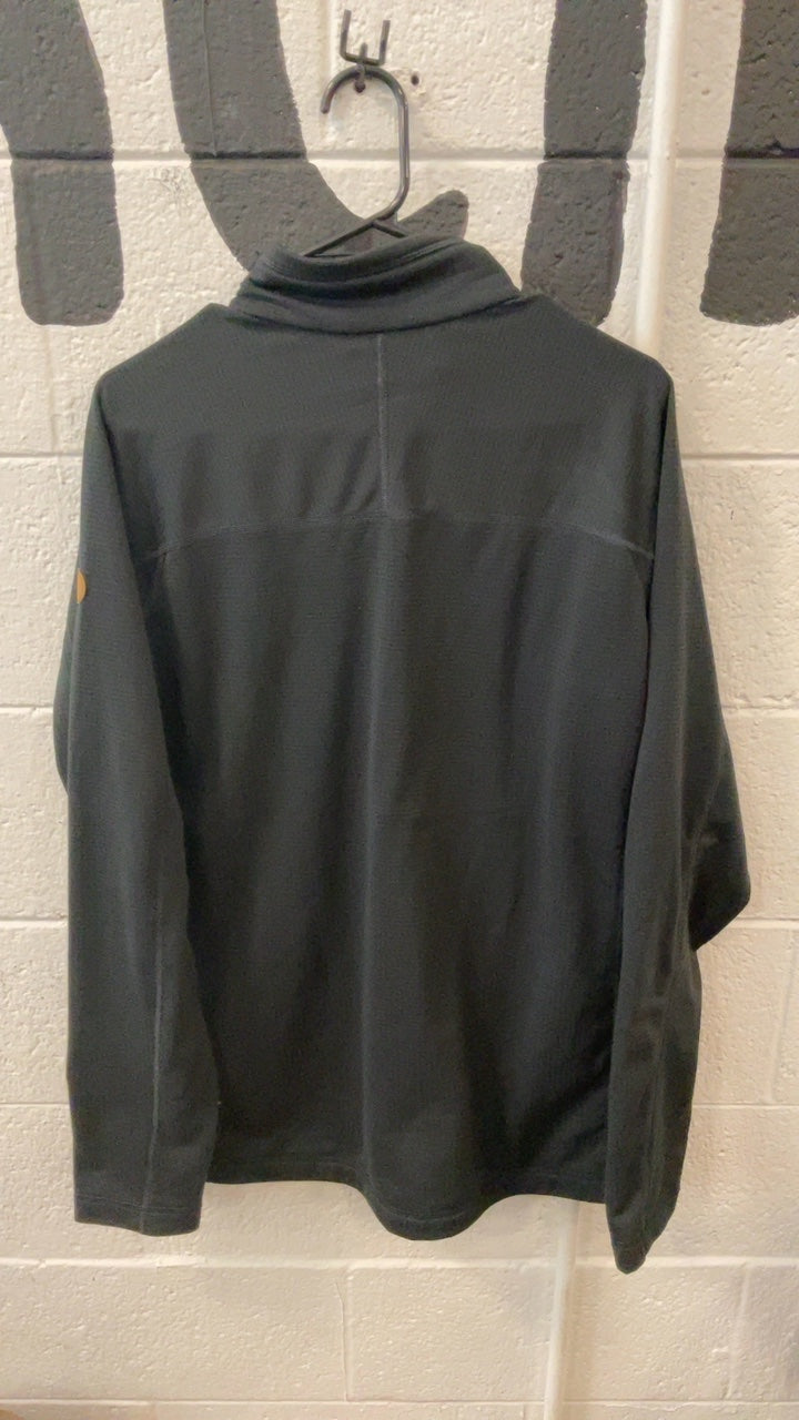 Fjallraven Abisko Lite Fleece Jacket (Full-Zip) (No Hood) L Black