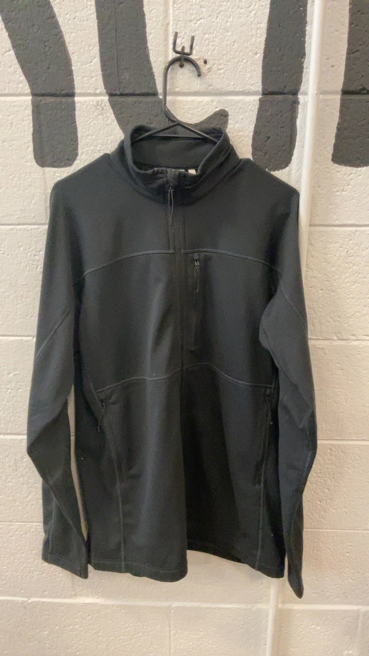 Fjallraven Abisko Lite Fleece Jacket (Full-Zip) (No Hood) L Black