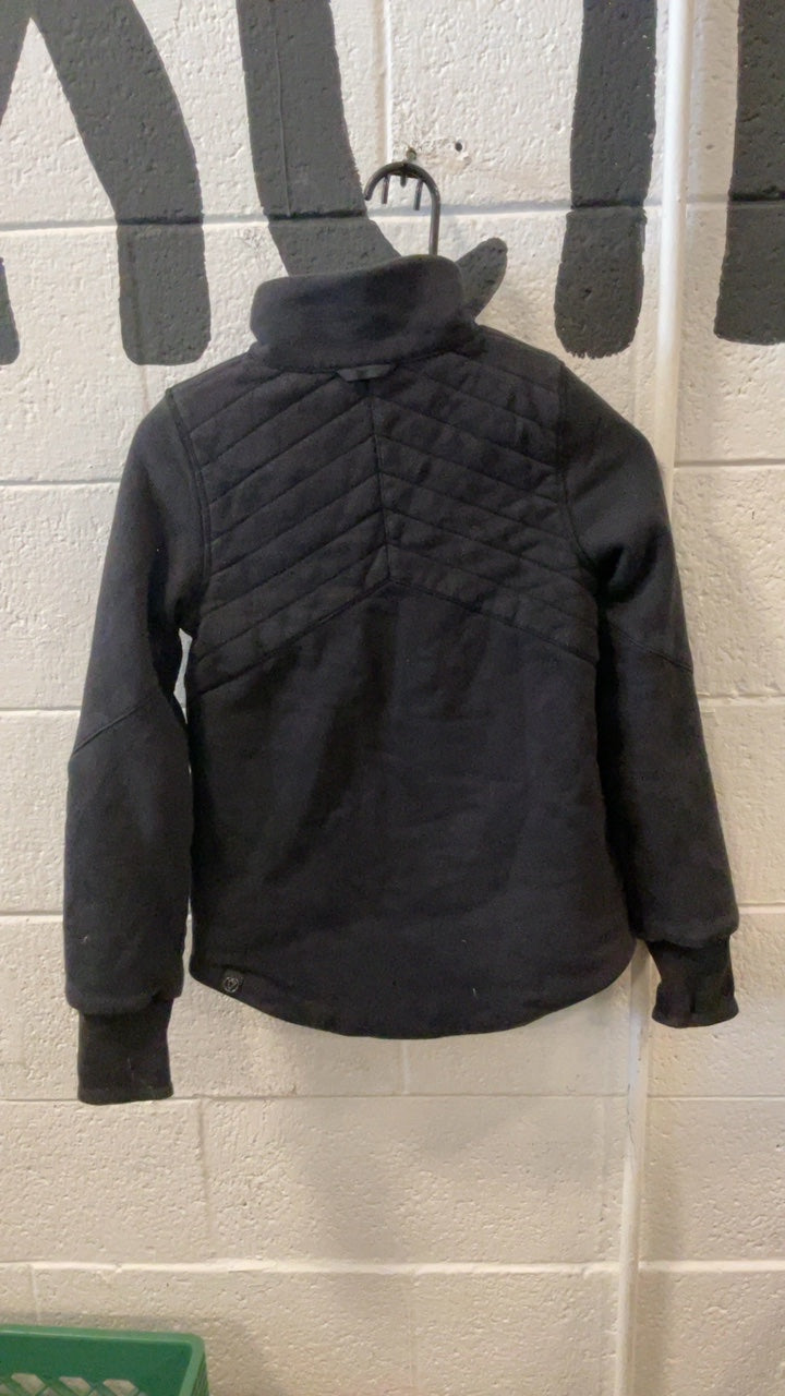 Iviva Jacket Youth 10 Black Fleece Lined