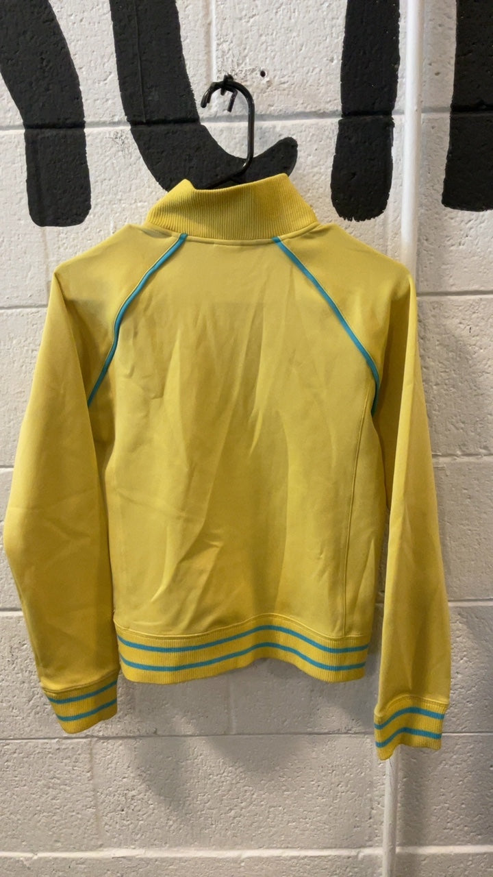The North Face Jacket Youth L Yellow Blue Stripes