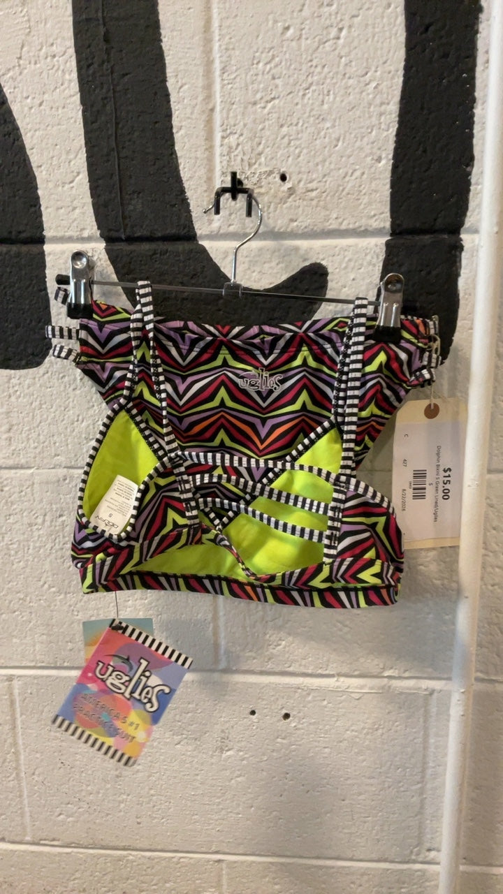 Dolphin Bikini S Green Lined/Uglies
