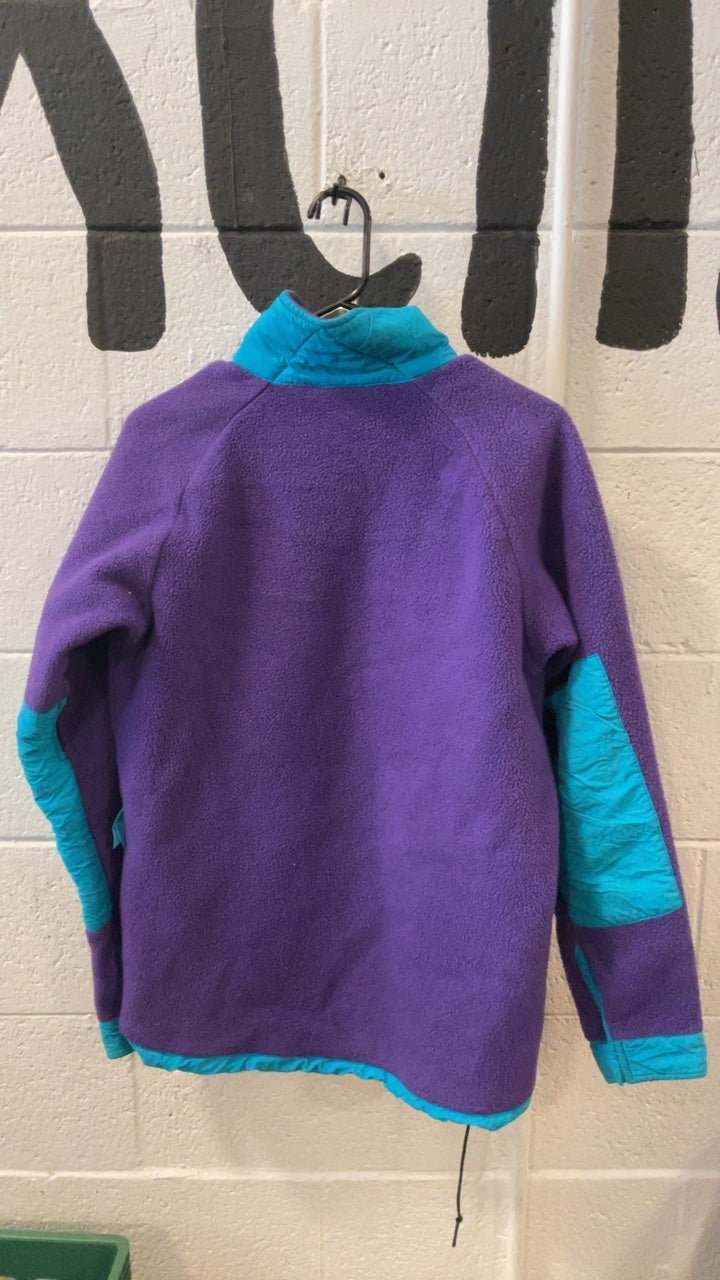 Polar Plus MEC Fleece Jacket (Full-Zip) (No Hood) L Purple/Blue