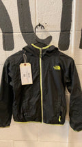 The North Face Jacket Youth S Reversable Fleece Black/Camo Green Lined