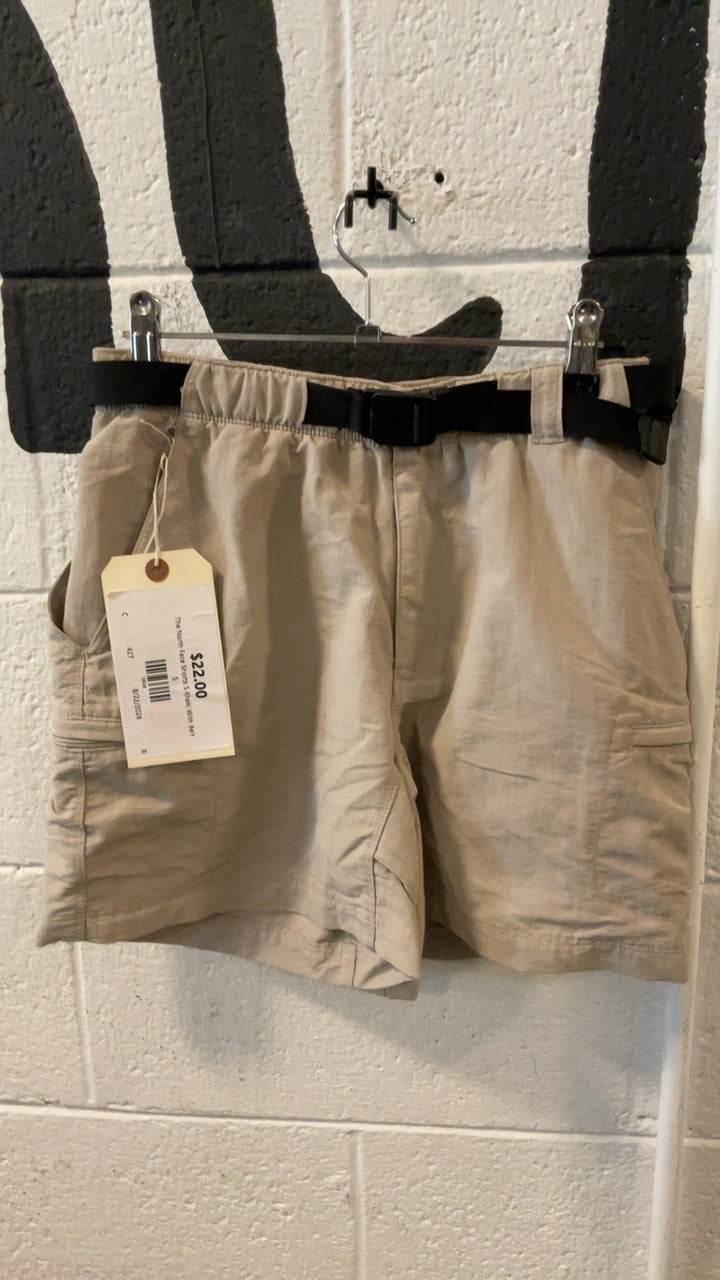 The North Face Shorts S Khaki With Belt