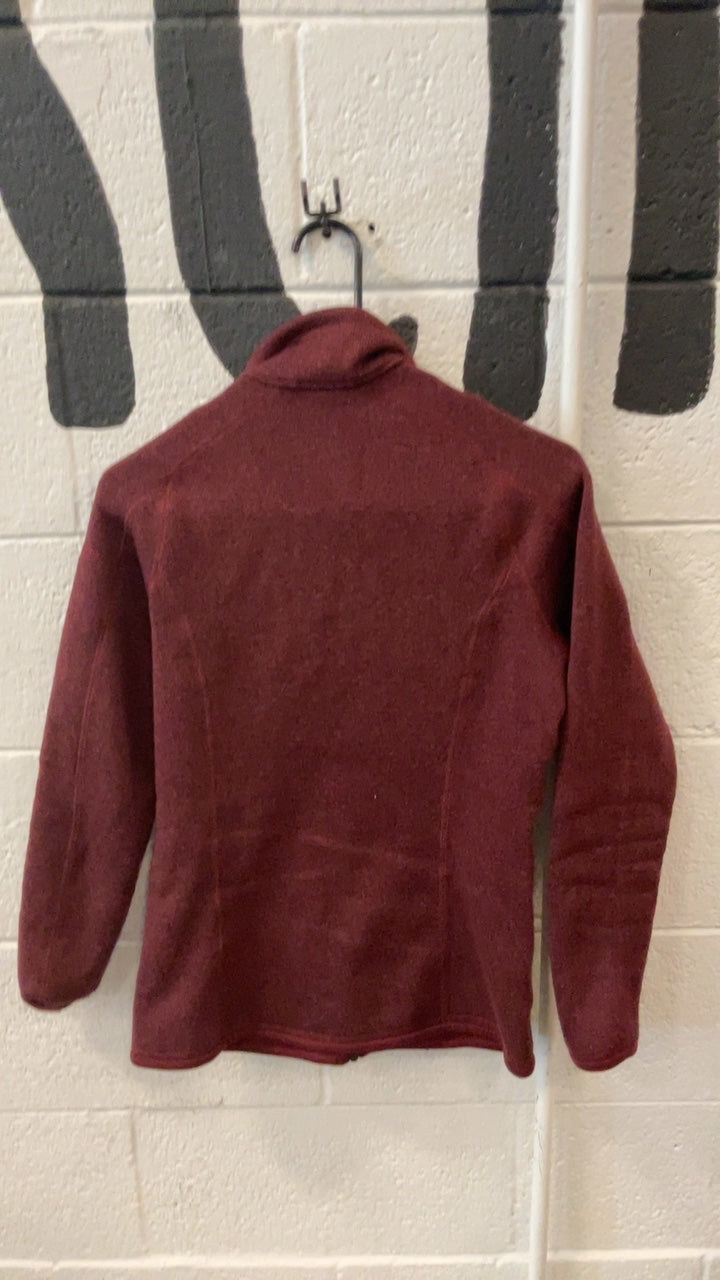 Patagonia Fleece Better Sweater Jacket (Full-Zip) (No Hood) XS Red