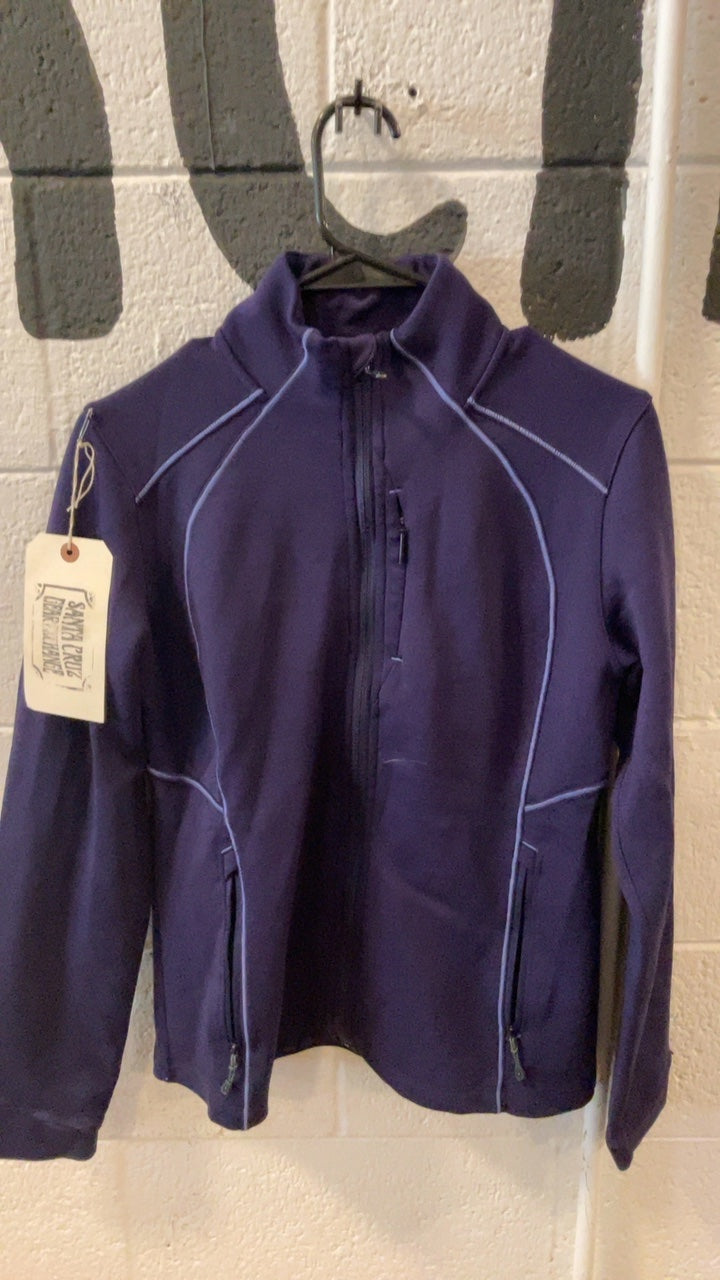 Smartwool PhD HyFi Fleece Jacket (Full-Zip) (No Hood)W's M Blue