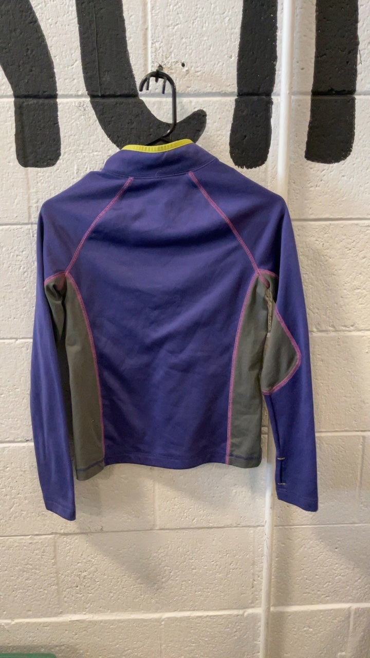 REI Jacket (Quarter-Zip) (No Hood) Youth M Puple